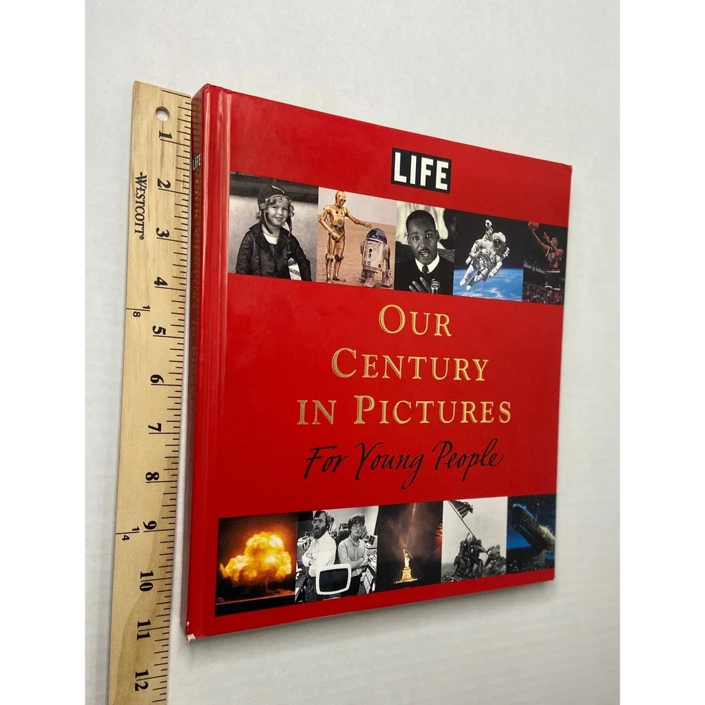 LIFE Our Century In Pictures For Young People Hardcover Book‎